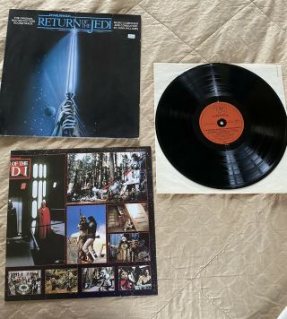 Return Of The Jedi - Movie Soundtrack 1982 Vinyl Lp