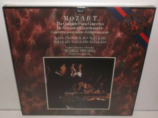 M3 42115 Mozart The Complete Piano Concertos Volume 2 Murray Perahia 3lp Box Set
