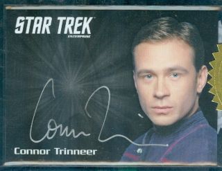 Star Trek Enterprise Archives Ser 1 Connor Trinneer As Tucker Silver Autograph