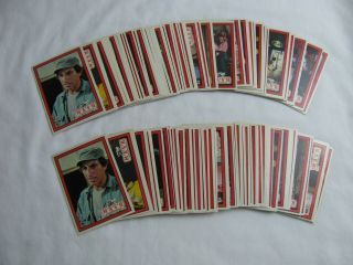 1982 Donruss Mash Complete Set Of 66 Cards