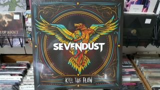Sevendust - Kill The Flaw - Cyan And Black Color Vinyl - Out Of Print
