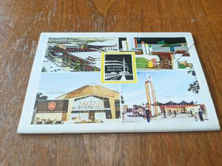 VINTAGE Hemisfair 1968 San Antonio Texas World ' s Fair Postcard Folder 2