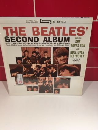 The Beatles Second Album Lp Record Import In St 2080