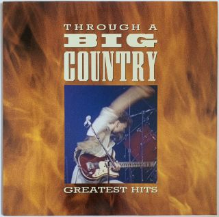 Big Country Through A Big Country Greatest Hits Lp Mercury 1990 Near