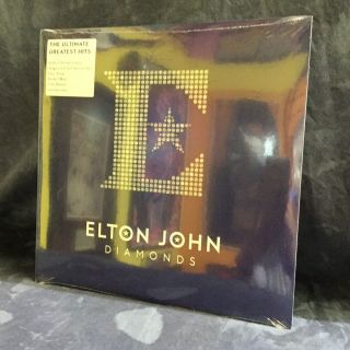 Elton John Diamonds Remastered 180 Gm 2xlp Greatest Hits Vinyl Record
