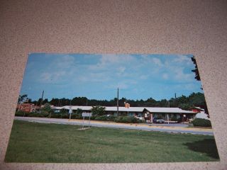 1970s Florida Motor Lodge Fayetteville Nc.  Vtg Postcard