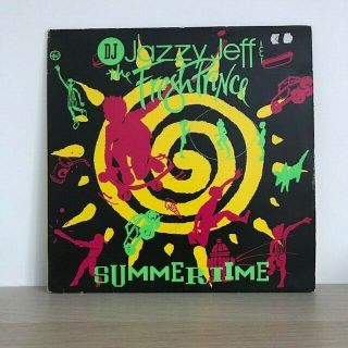 Dj Jazzy Jeff & The Fresh Prince - Summertime 12 " Hip Hop Vinyl 1991 Jive Recs