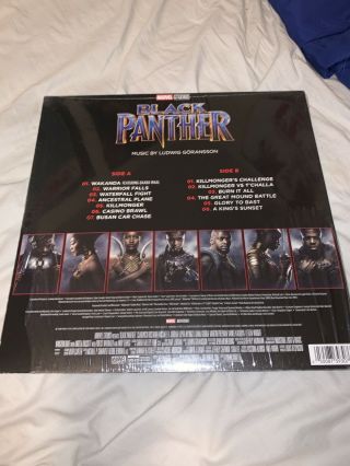 Black Panther [Original Score] by Ludwig Göransson (Vinyl,  May - 2018,  Hollywood) 2