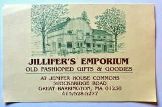 Vintage Post Card - Jillifer 