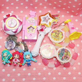 Star Twinkle Precure Minitature Mascot Assort Kawaii Keychain Necklace Figure