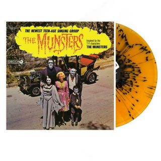 The Munsters Pumpkin Orange Splatter Colored Vinyl (zacherle 