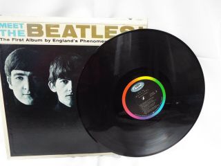 Vintage Lp The Beatles - Meet The Beatles Vintage Capitol T - 2047