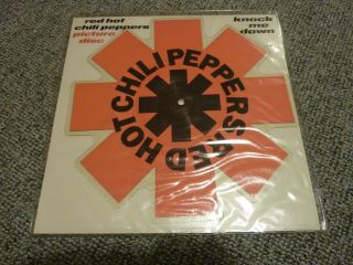 Red Hot Chili Peppers - Knock Me Down - Rare Shaped Picture Disc - Mtpd70