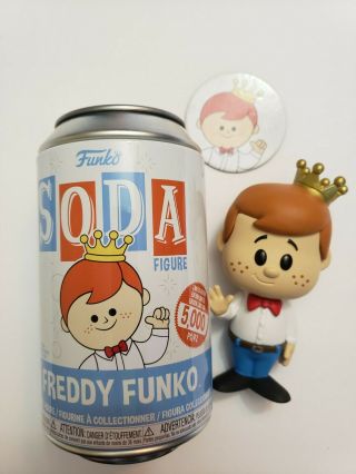 Funko Soda Vinyl Figure Freddy Funko 1/4200