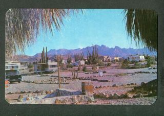 Vintage Postcard Tarjeta Casa Mobiles De San Carlos Travel Trailer Mexico 408014