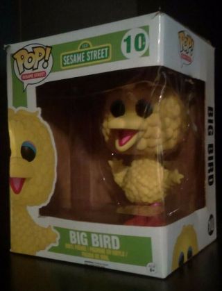 Funko Pop Sesame Street - Big Bird 10 (6 Inch,  Box)