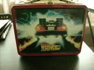 Back To The Future - Classic Large Tin Tote / Metal Lunch Box Universal