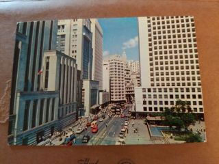 Vintage Postcard Hong Kong The Commerce Centre