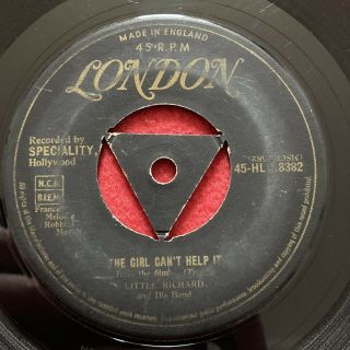 Little Richard London 45 - Hlo 8382 Tri Center Girl Can’t Help It,  She’s Got It G