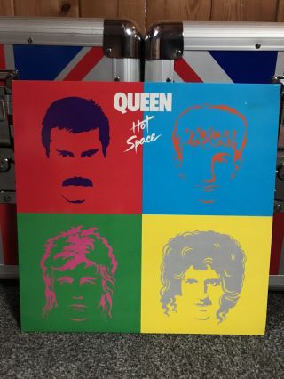 Queen Hot Space 1982 Record Vinyl Lp Ema797 Classic Rock Vg,