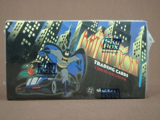 The Adventures Of Batman & Robin Trading Cards Full Box Skybox Batmobile