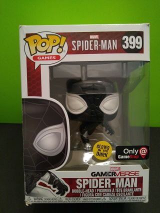 Funko Pop Spider - Man Marvel Gamerverse G.  I.  T.  D.  Game Stop Exclusive 399