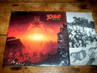Dio Ronnie James Dio (the Last In Line) Orig 1984 U.  S.  Press Lp In Shrink Nm -