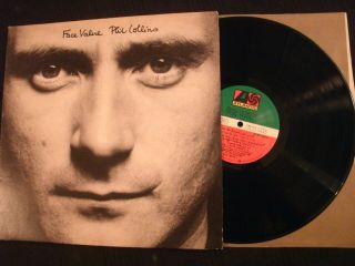 Phil Collins - Face Value - 1981 Vinyl 12  Lp.  / Vg,  / Rock Aor 80 