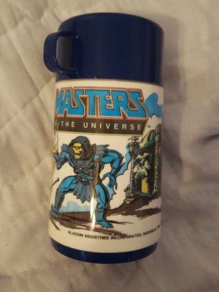 Vintage 1983 Masters Of The Universe Aladdin Thermos.