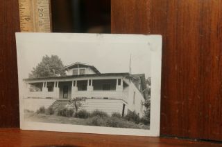 Vintage 1950 Postcard Papa Moore House Maryland Avenue Knoxville Tn Real Photo