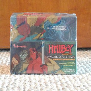 Inkworks Hellboy Animated Sword Of Storms Premium Trading Cards Display Box Set