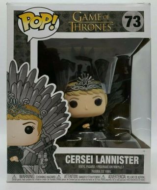 Funko Pop Television Game Of Thrones Cersei Lannister On Iron Throne 73