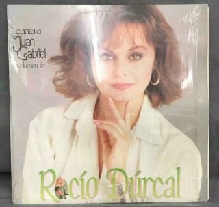 Rocio Durcal - Canta A Juan Gabriel Vol 6 - 1984 Mexican Lp,  Inner Sleeve
