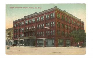 Hotel Dacotah Grand Forks North Dakota Vintage Postcard Eb222