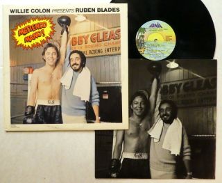 Willie Colon Presents Ruben Blades Metiendo Mano Lp Salsa " Sterling " 5786