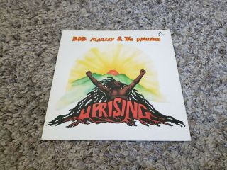 Bob Marley And The Wailers - Uprising - 12 " Lp Vinyl Record Pressing