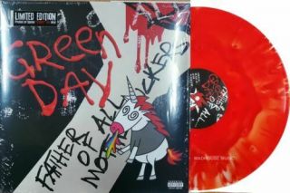 Green Day - Father Of All - Limited Cloudy Red Vinyl Lp - (&)