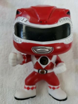 Power Ranger Red 406 Funko Pop Loose Figure Mighty Morphin No Box