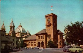 Vintage Postcard Public Library San Jose Ca