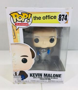 Funko Pop The Office Kevin Malone With Chili Vinyl Bobble Toy Figure 874