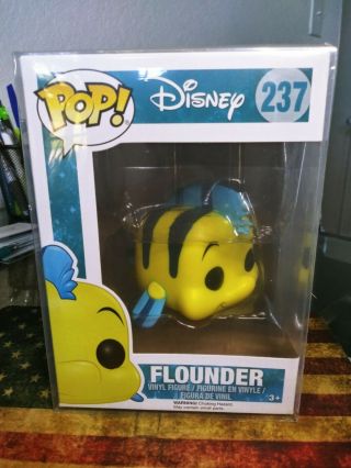 Disney The Little Mermaid Funko Pop Flounder Vinyl Figure 237