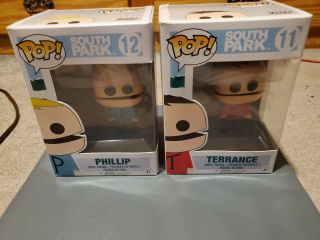 Funko Pop Bundle South Park Terrance And Phillip