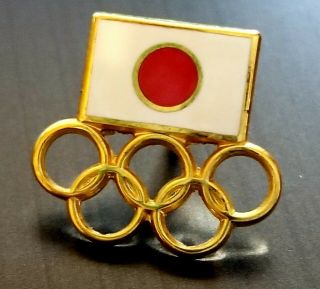 Japan Japanese Olympic Committee Noc Pin