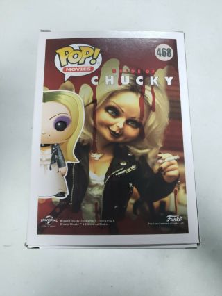 Funko Pop Movies 2017 Bride Of Chucky 468 Tiffany Vinyl Figure 3