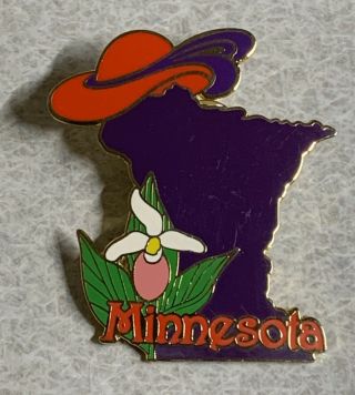 Minnesota Red Hat Society Lapel Pin.  [j]