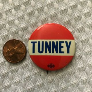 California Campaign Pin Back Senator John Tunney Senate Political Button Local