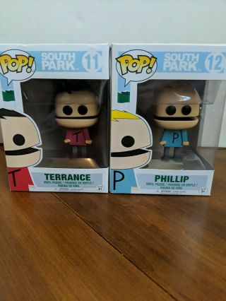 South Park Terrance And Phillip Funko Pops