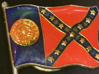 Vintage Georgia State Flag Lapel/hat Pin