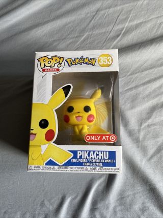 Funko Pop Games Pokemon Pikachu 353 Target Exclusive
