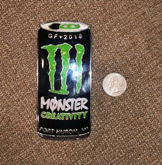 Destination Imagination Extra Large 4.  5 Inches Tall Monster Drink Pin 2018